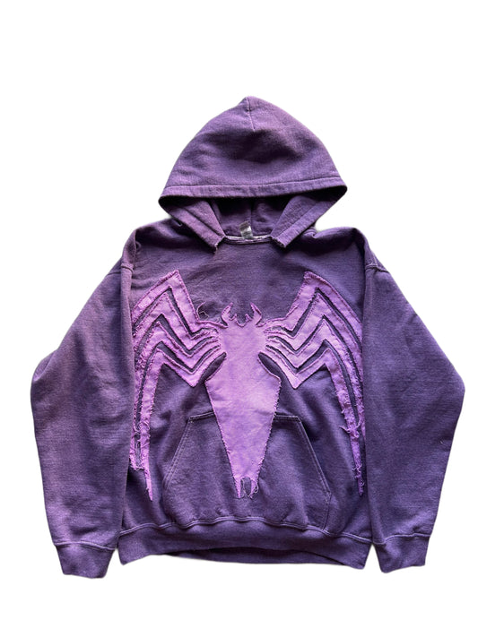 Purple dark venom hoodie