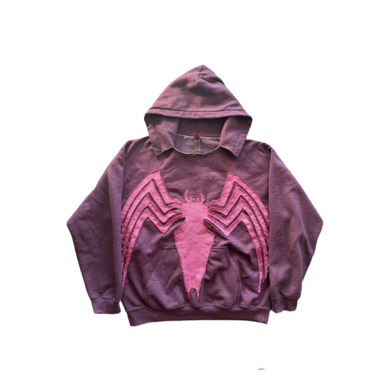 Bloody red dark venom hoodie