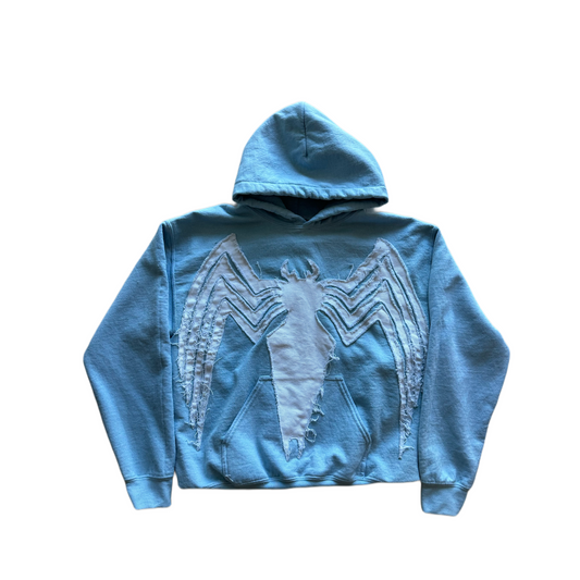 Blue dark venom hoodie