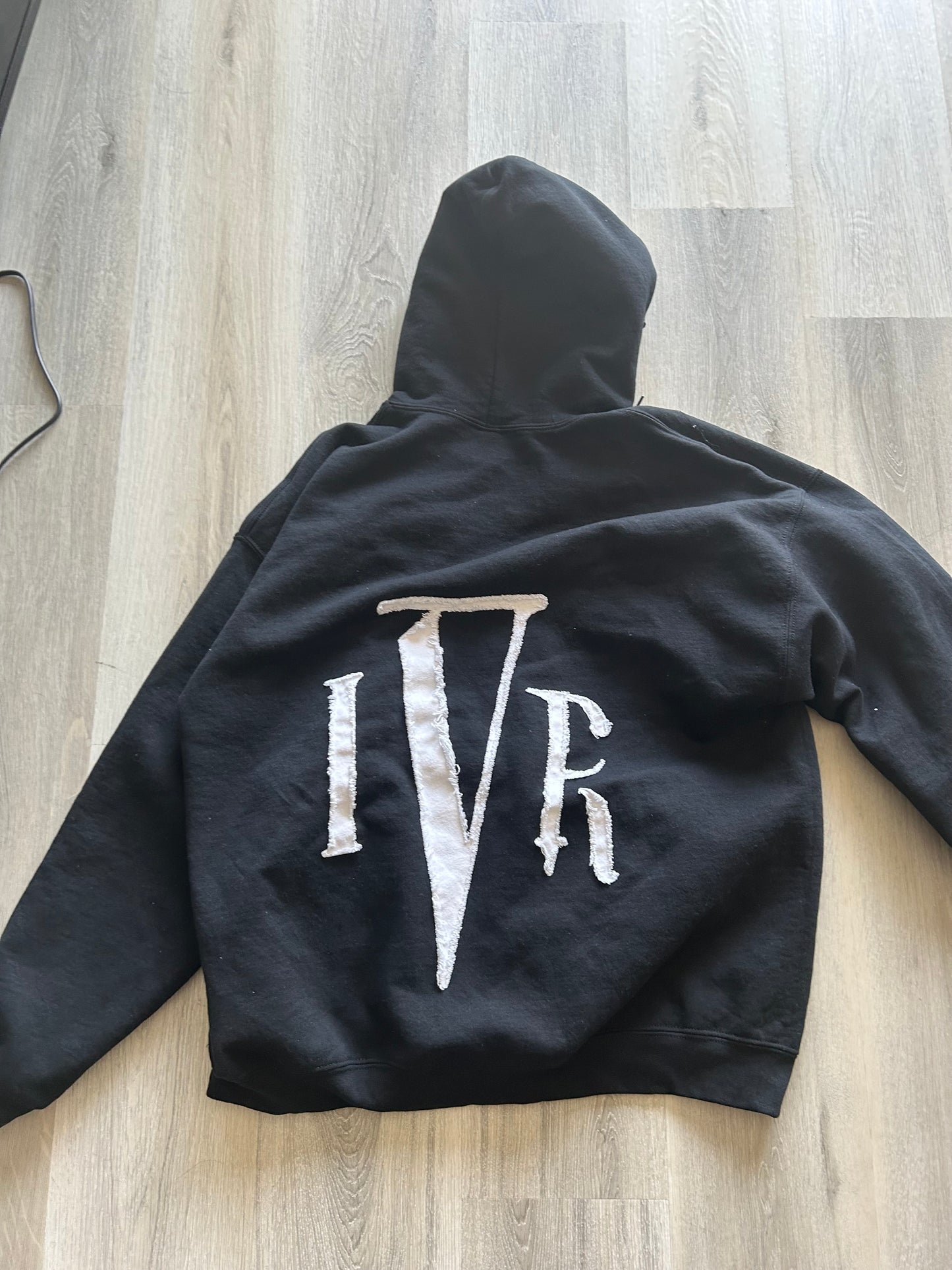 White denim Beyond (IVR)Hoodie