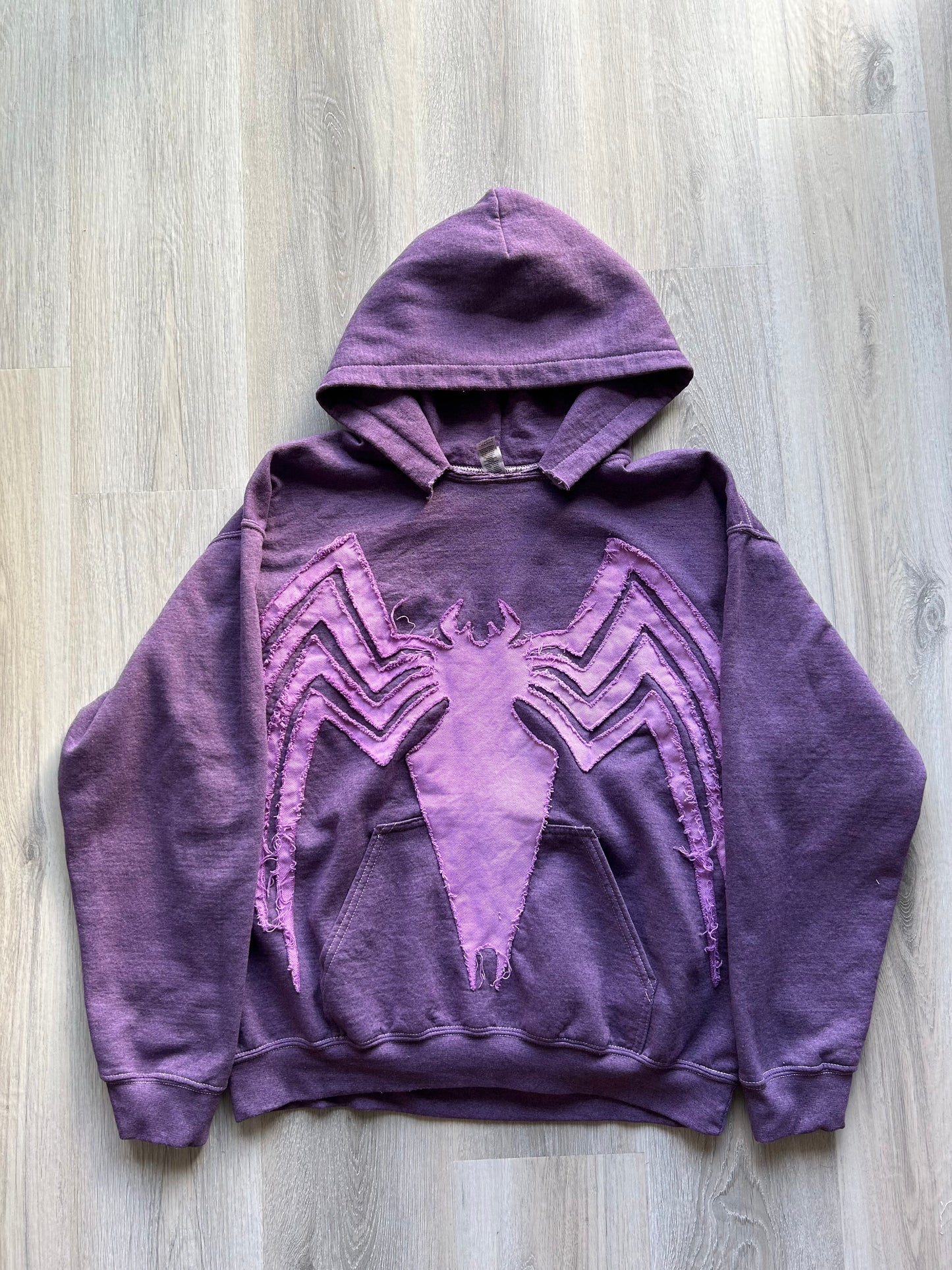 Purple dark venom hoodie