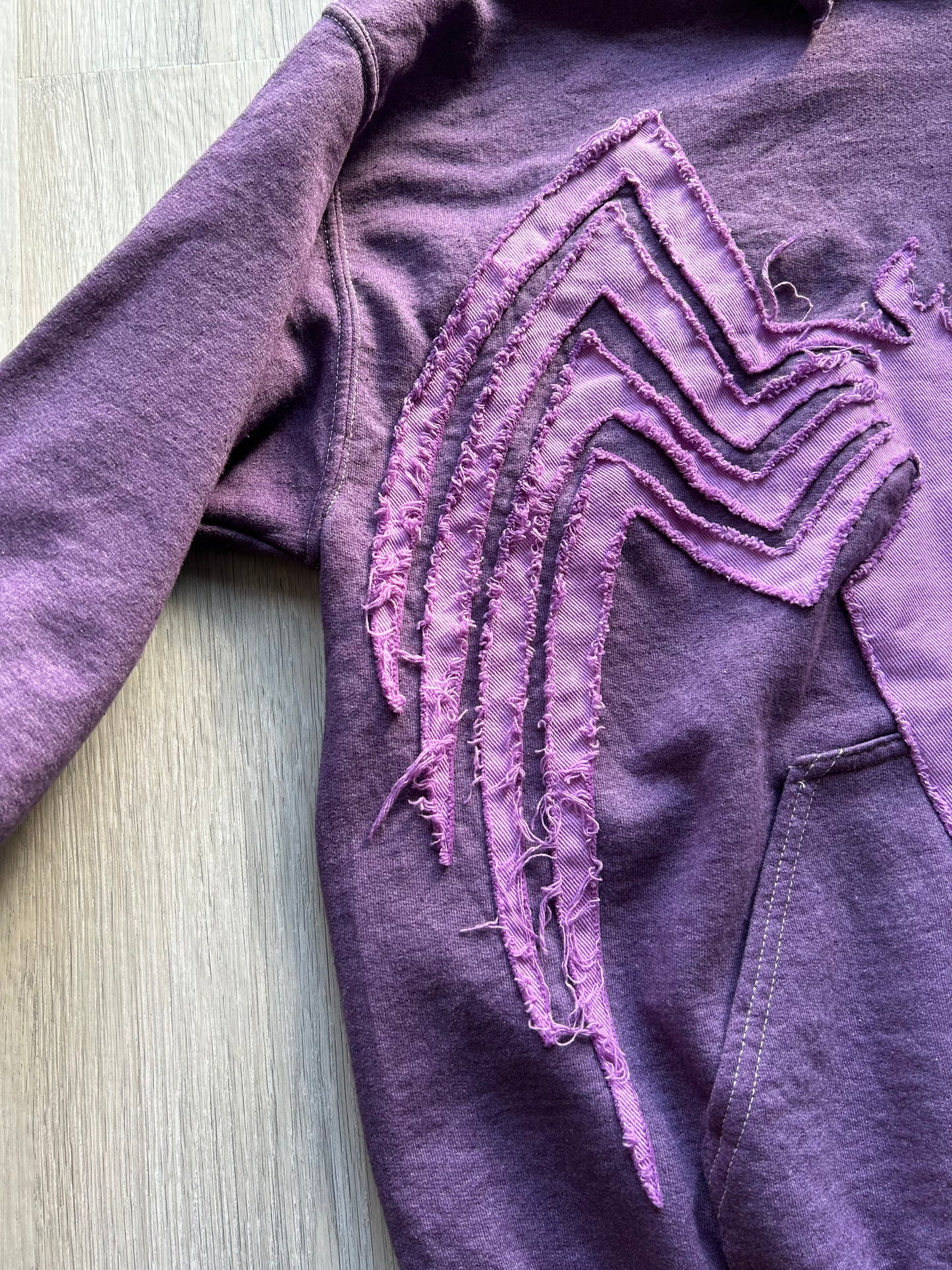 Purple dark venom hoodie