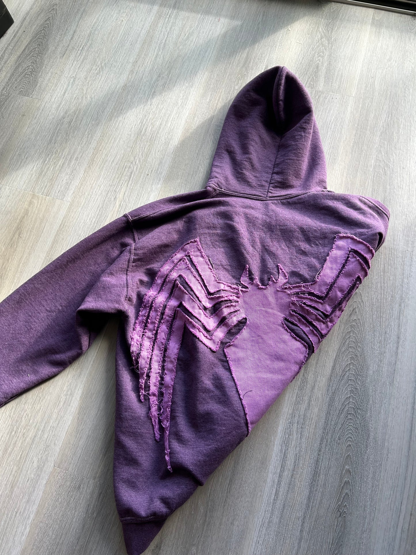 Purple dark venom hoodie