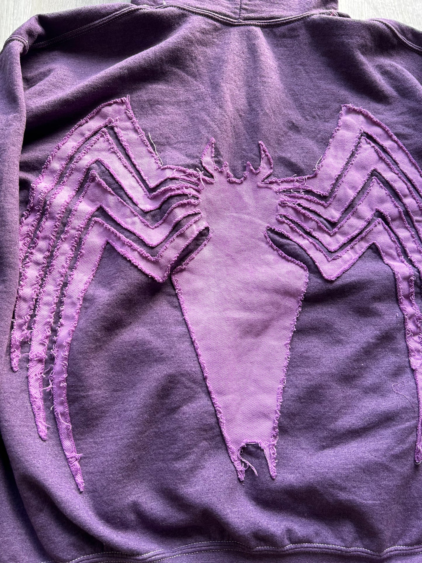 Purple dark venom hoodie