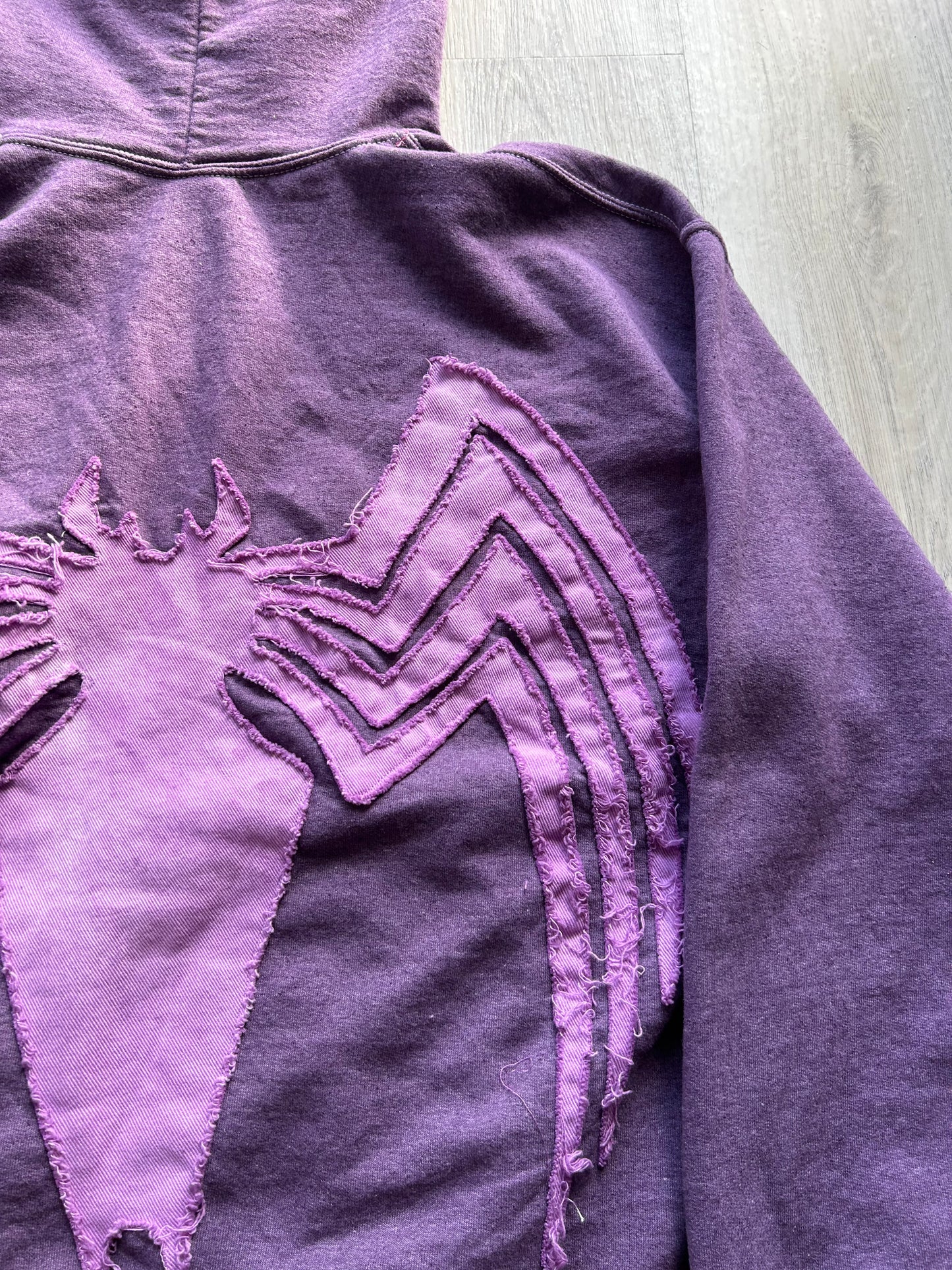 Purple dark venom hoodie