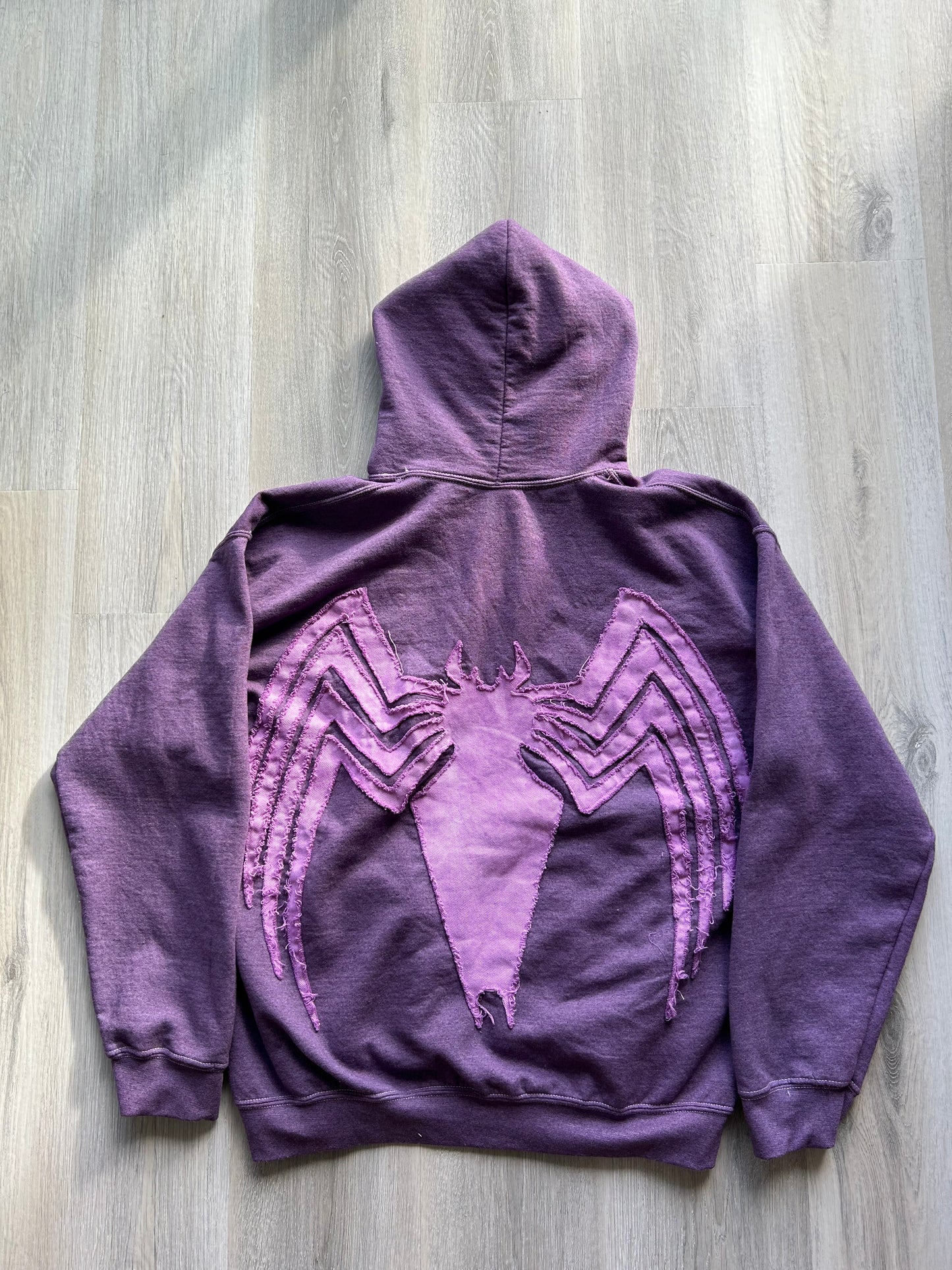 Purple dark venom hoodie